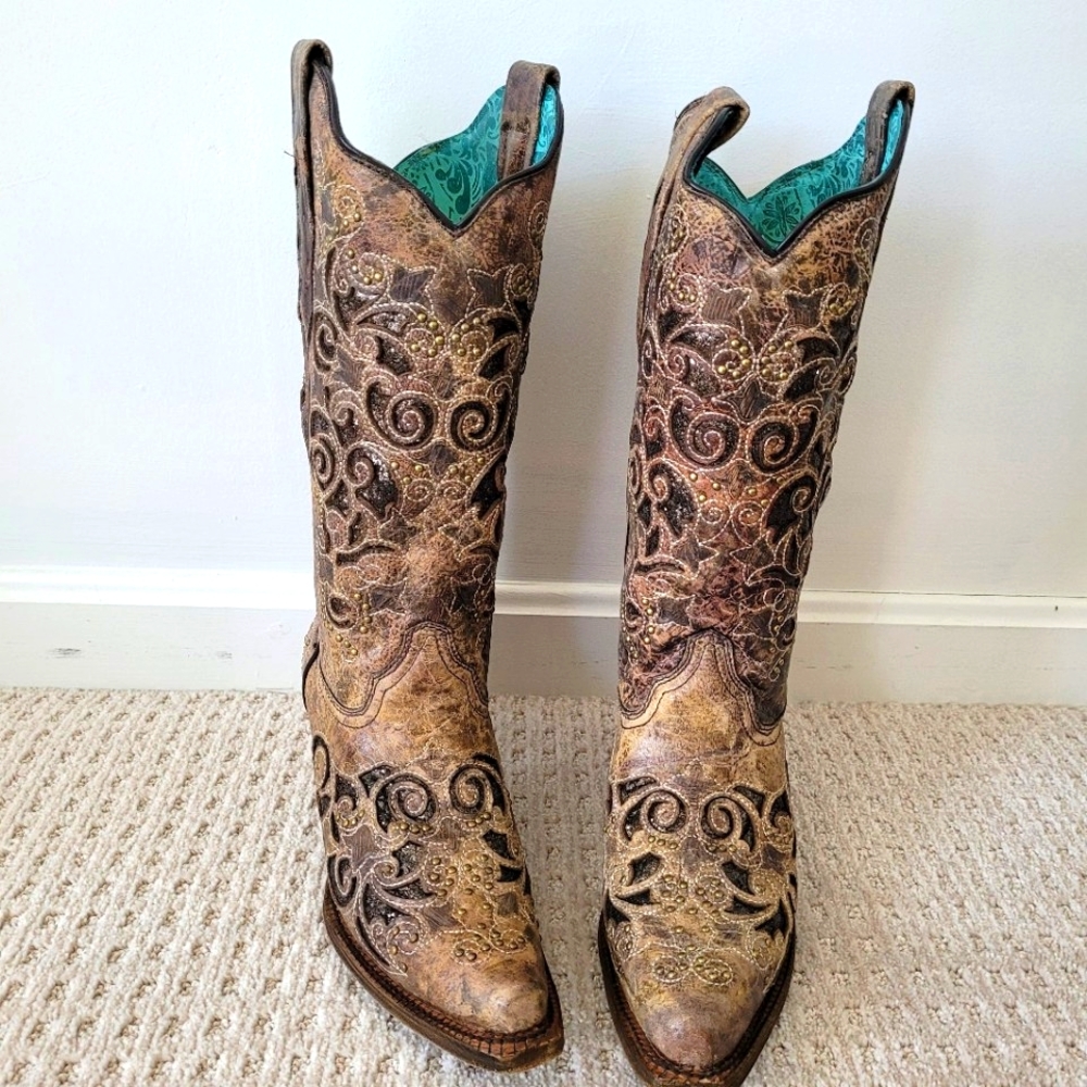 Corral Women's Size 9.5 Cowboy Boots